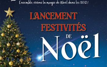 Lancement des festivités de Noël 2025