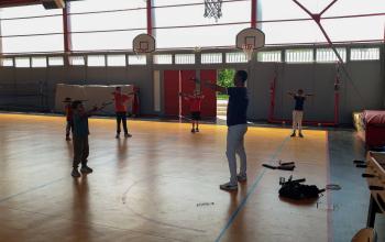 Retour en images de la 1ère semaine du stage multisports Académie des Sports : avril 2026