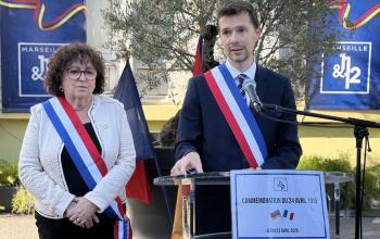 Retour en images sur les commémoration du 24 avril 1915