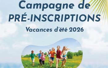 Pré-inscriptions ACM pour les vacances d'été 2026